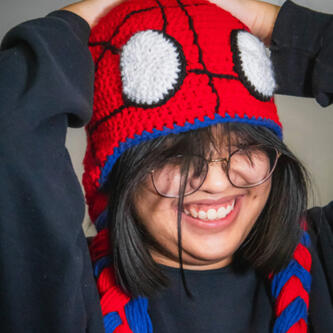 spiderman hat
